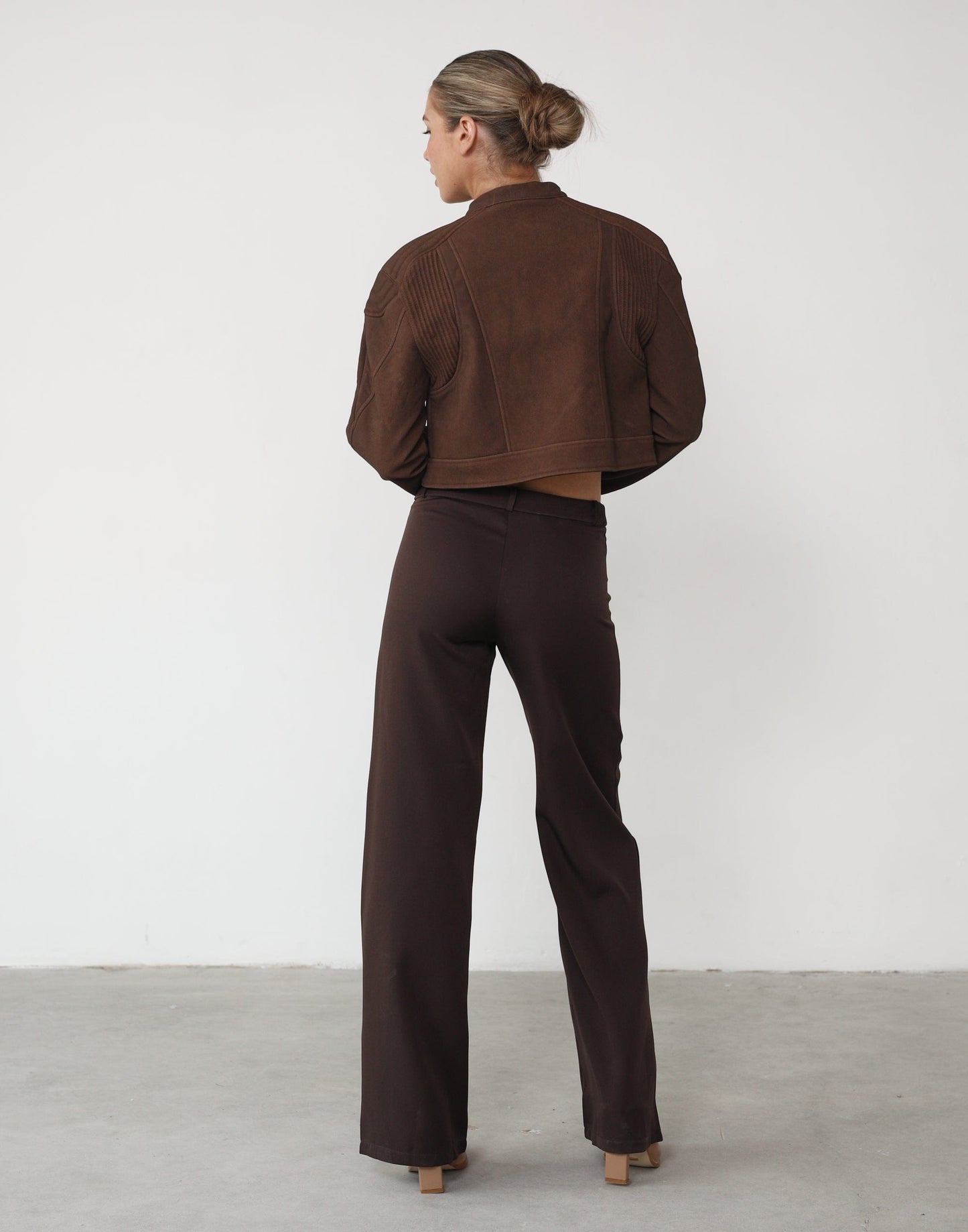 Nueve Biker Jacket (Chocolate) - By Lioness