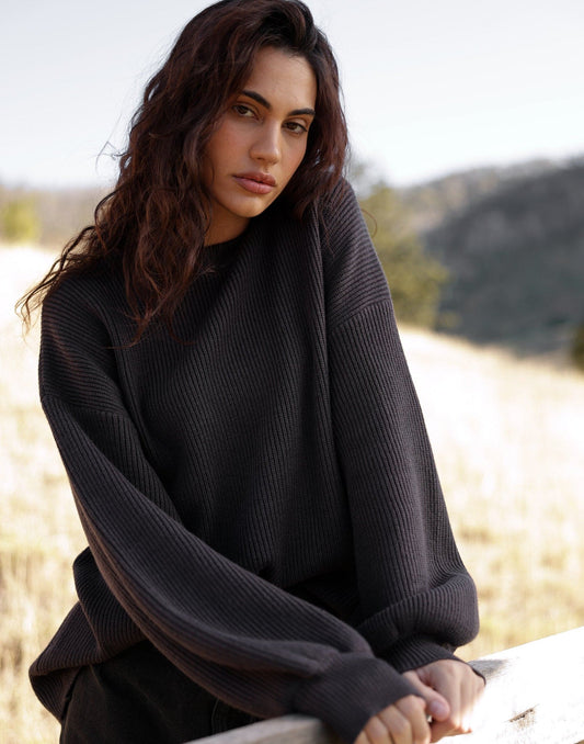 Cody Oversized Jumper (Slate)