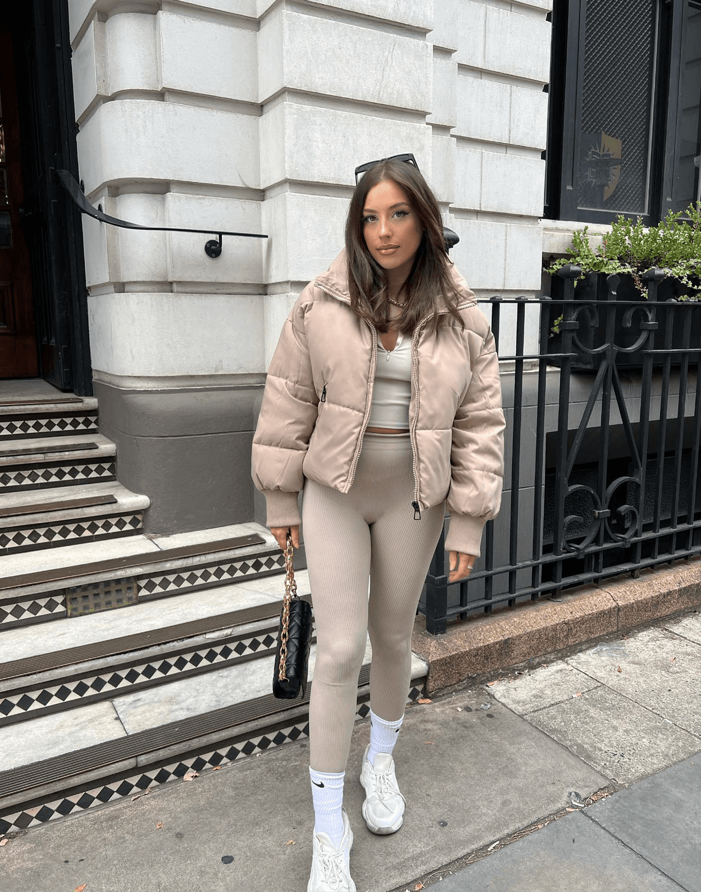 Louisiana Puffer Jacket (Beige)
